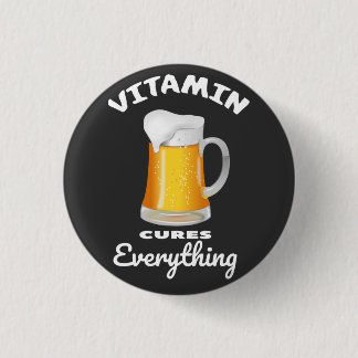 Badge Rond 2,50 Cm vitamine BEER