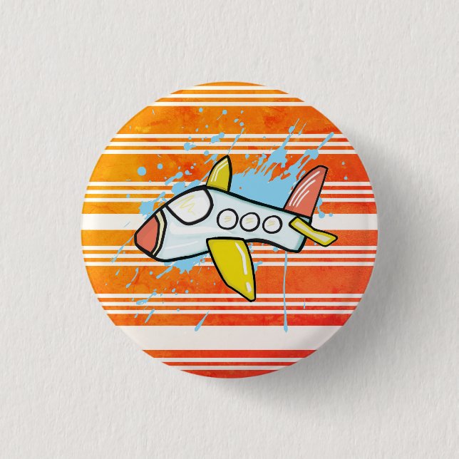 Badge Rond 2,50 Cm Vol (Devant)