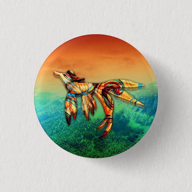 Badge Rond 2,50 Cm Vol (Devant)