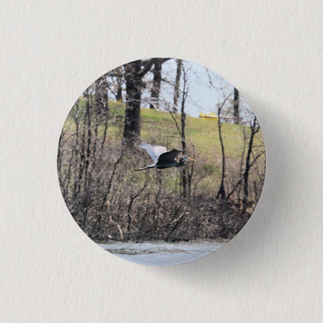 Badge Rond 2,50 Cm Voler par (Devant)