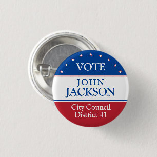 Badge Rond 2,50 Cm Vote