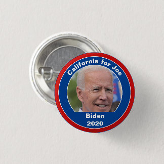 Badge Rond 2,50 Cm Votre État pour Joe - Joe Biden 2020