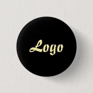 BADGE ROND 2,50 CM VOTRE LOGO ICI NOM ET TEXTE PERSONNALISÉS