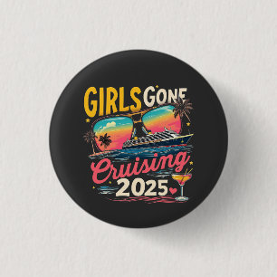 Badge Rond 2,50 Cm Voyage de filles de croisière 2025 Voyage de fille