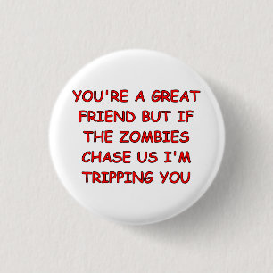 Badge Rond 2,50 Cm Voyage de zombi