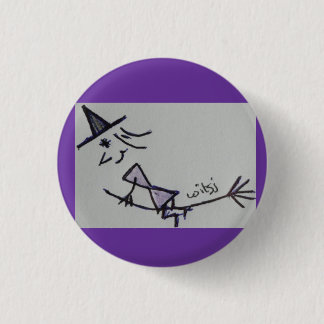 Badge Rond 2,50 Cm wicca kids