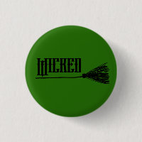 Wicked Witch Broomstick pin personnalisé