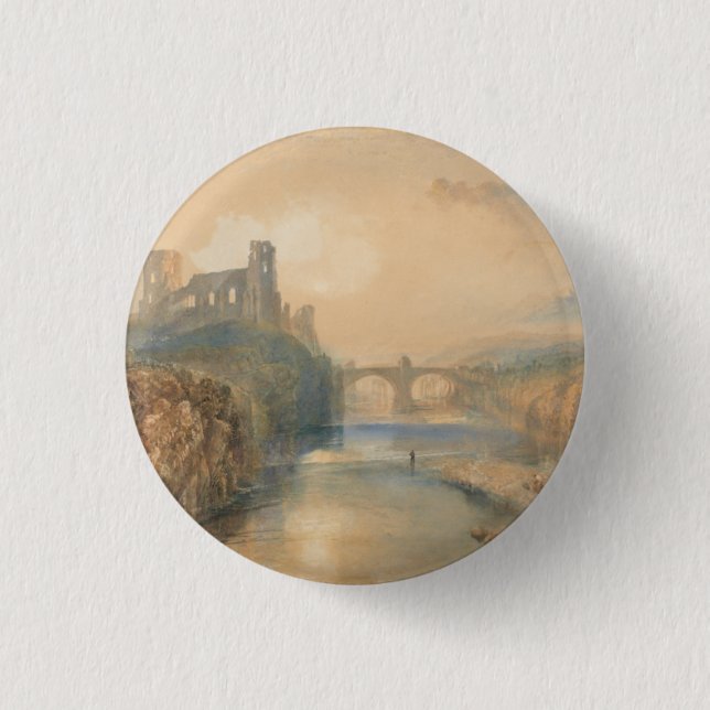 Badge Rond 2,50 Cm William Turner Barnard Castle    (Devant)