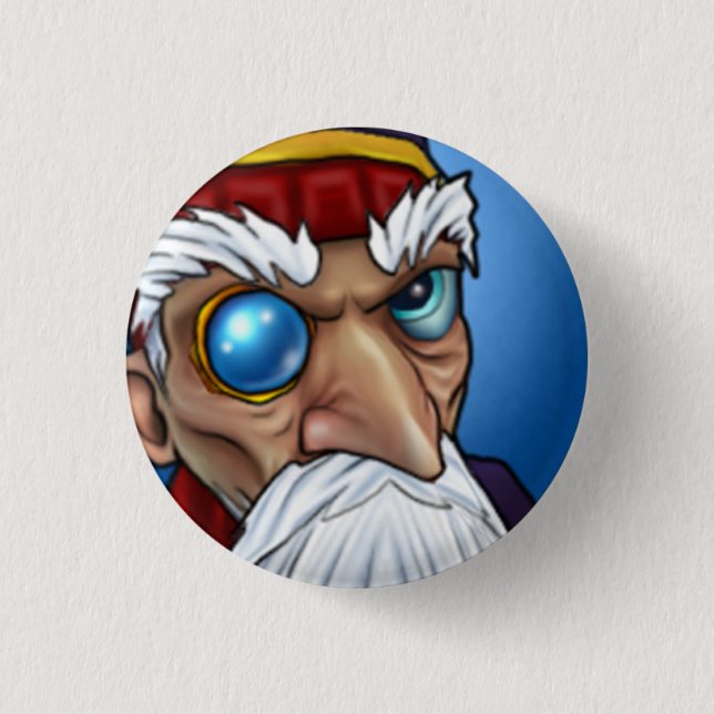 Badge Rond 2,50 Cm Wizard101 Merle Ambrose (Devant)