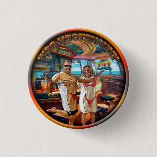 Badge Rond 2,50 Cm Woo-Hootenanny