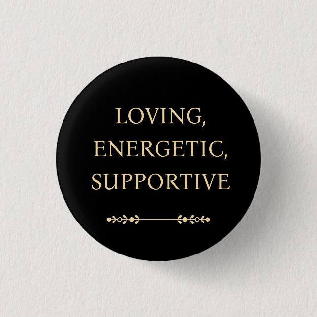 Badge Rond 2,50 Cm Words with purpose custom pins  (Devant)