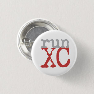 Badge Rond 2,50 Cm XC couru - fonctionnement de pays croisé