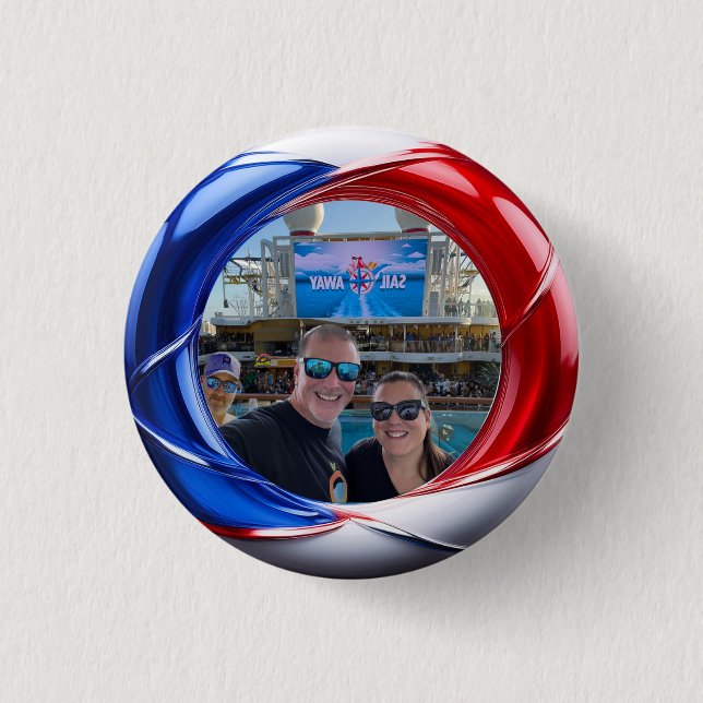 Badge Rond 2,50 Cm Yawa Lias (Devant)