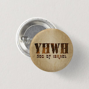 Badge Rond 2,50 Cm YHWH Jhovah