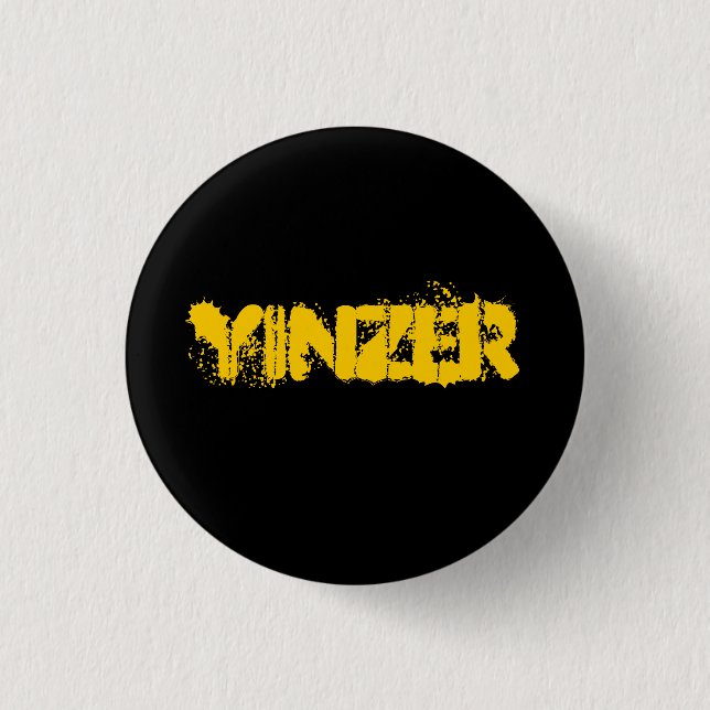 Badge Rond 2,50 Cm Yinzer (Devant)