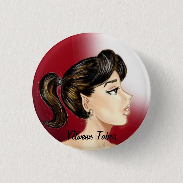 Badge Rond 2,50 Cm Yllwenn (Devant)