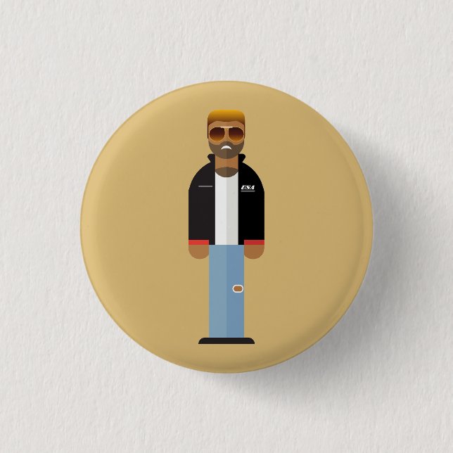 Badge Rond 2,50 Cm Yog – Pop Icon Button (Devant)