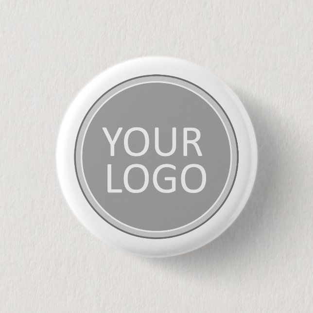Badge Rond 2,50 Cm Your Business Logo Promoteur Business Company (Devant)