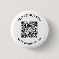 Your QR Code Info Text Business Promotional Button