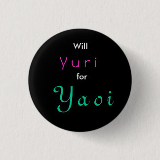 Badge Rond 2,50 Cm Yuri pour Yaoi