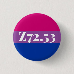 Badge Rond 2,50 Cm Z72.53 : Bisexuel à haut risque