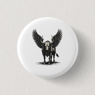 Badge Rond 2,50 Cm Zagan Déchaîné