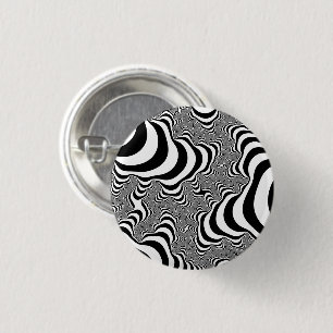 Badge Rond 2,50 Cm Zebra Stripes