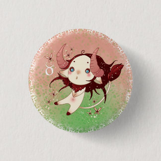 Badge Rond 2,50 Cm Zodiac taureau taurus