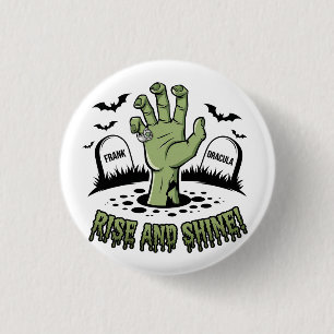 Badge Rond 2,50 Cm Zombie Halloween Halloween Halloween Halloween Amu