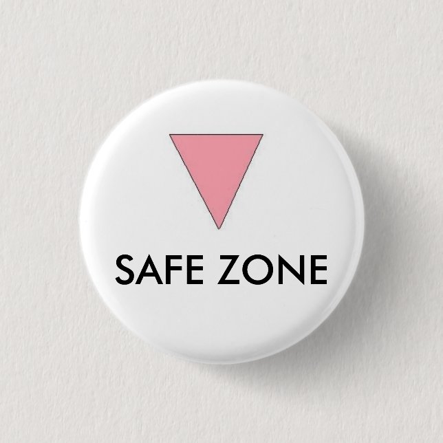 BADGE ROND 2,50 CM ZONE SÛRE (Devant)