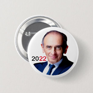Badge rond 5.7 cm Zemmour 2022