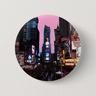 BADGE ROND 5 CM タイムズスクエア