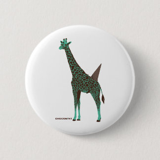 BADGE ROND 5 CM チョコミント キリン