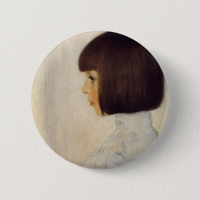BADGE ROND 5 CM ヘレネ・クリムトの肖像 (Devant)