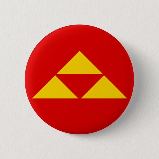 Badge Rond 5 Cm 三つ鱗 Mitsu-uroko (Devant)