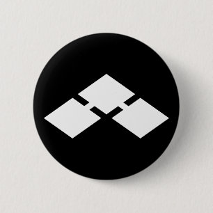 BADGE ROND 5 CM 榺​菱