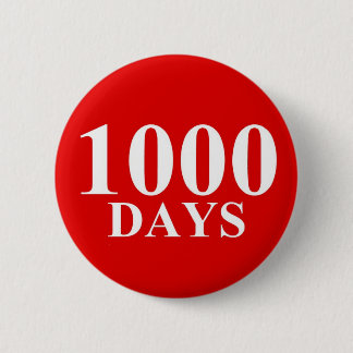 Badge Rond 5 Cm 1000 jours
