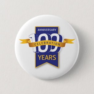 Badge Rond 5 Cm 100 ans de design