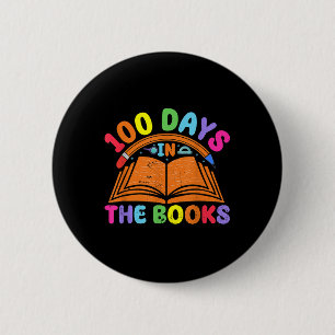 Badge Rond 5 Cm 100 Jours Dans Les Livres Lecture Enseignant 100èm
