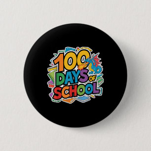 Badge Rond 5 Cm 100 Jours De Dragon Scolaire Thème Enfants Enseign
