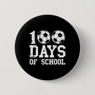 Badge Rond 5 Cm 100 Jours De Football Scolaire Pour Enseignant Et