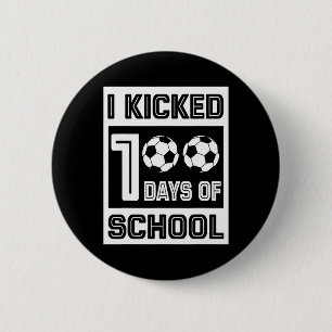 Badge Rond 5 Cm 100 Jours De Scolarité Amusants 100 Jours Pour Le 