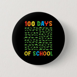 Badge Rond 5 Cm 100ème Jour De L'École Enseignant Enfants 100 Jour