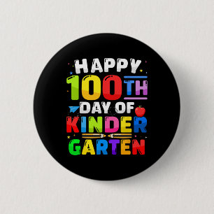 Badge Rond 5 Cm 100ème Jour De Maternelle 100 Jours Pour Enseignan