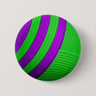 Badge Rond 5 Cm 10 bouton vert et pourpre