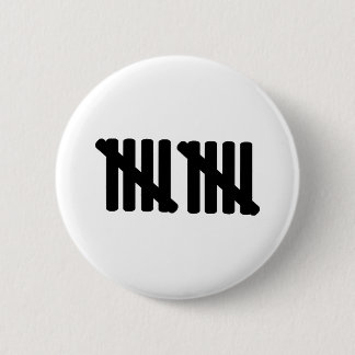 Badge Rond 5 Cm 10ème anniversaire