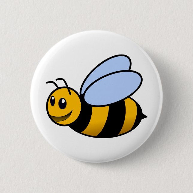 Badge Rond 5 Cm 1195438926 bourdons (Devant)