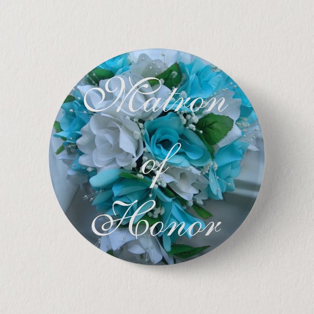 Badge Rond 5 Cm 123900012_o, dame de honneur (Devant)