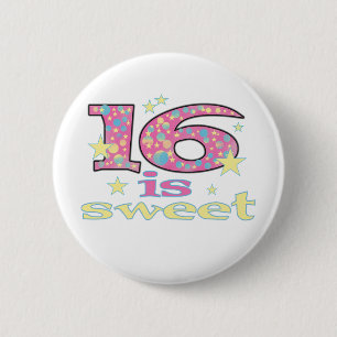 Badge Rond 5 Cm 16 est doux
