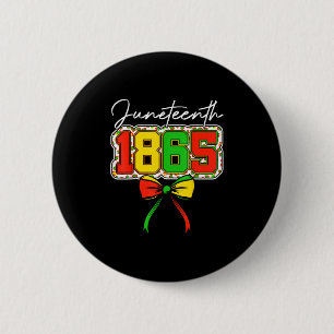 Badge Rond 5 Cm 1865 Coquette Bow Leopard Histoire noire
